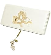 Amazon | 【 SakuraZen 】風水 皇帝龍 本革 ラウンド財布 日本製 本金